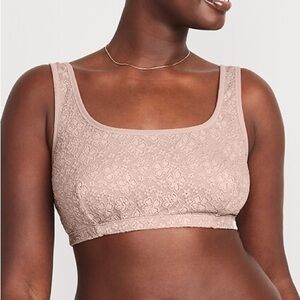 NWT Old Navy O.N.L.Y. Pink Lace Bralette 2x XXL
